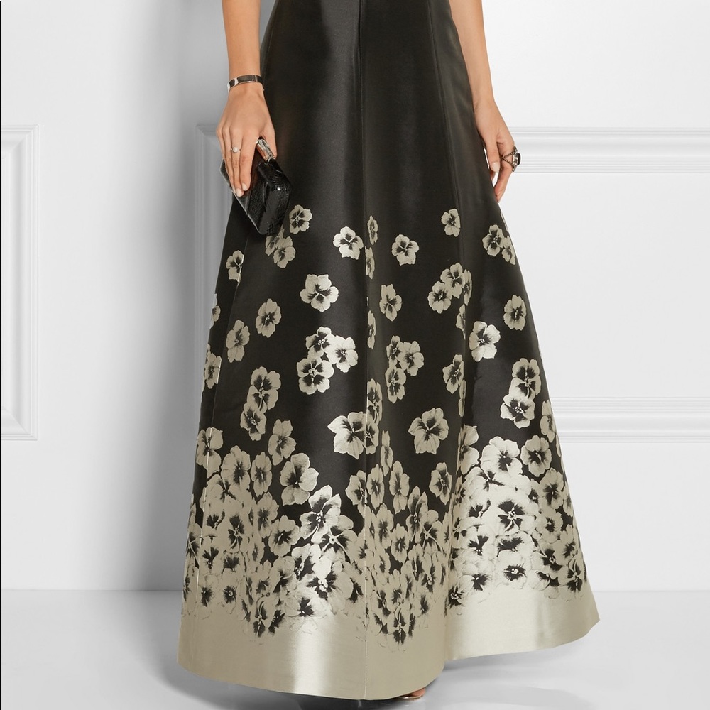 Alice + Olivia Floral "Suri" Maxi Skirt